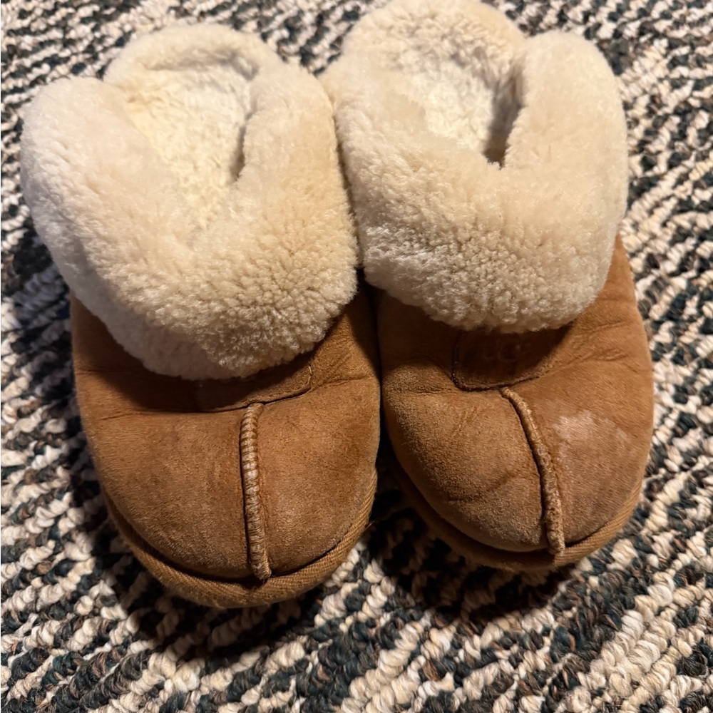 UGG Tan Slippers